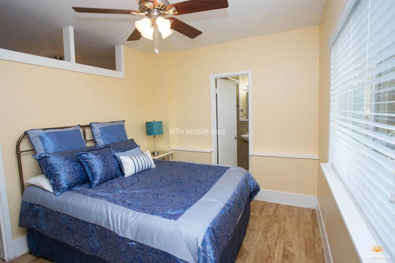 spacious bedroom for study nights and rest